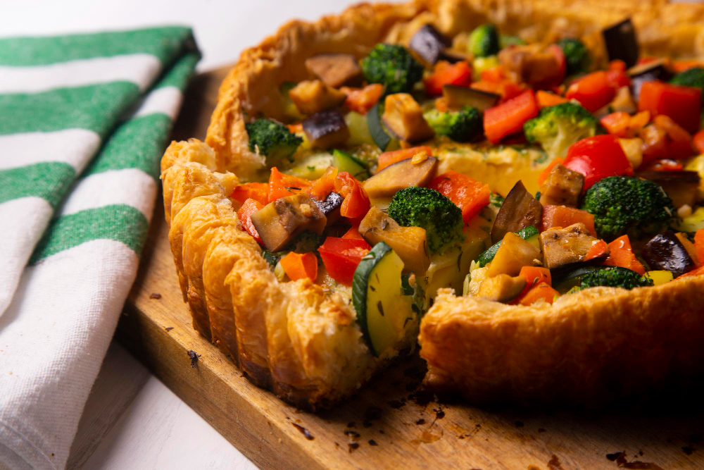 feuilletée aux légumes
