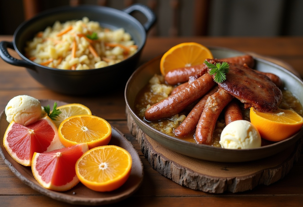 Quel dessert manger après une choucroute 