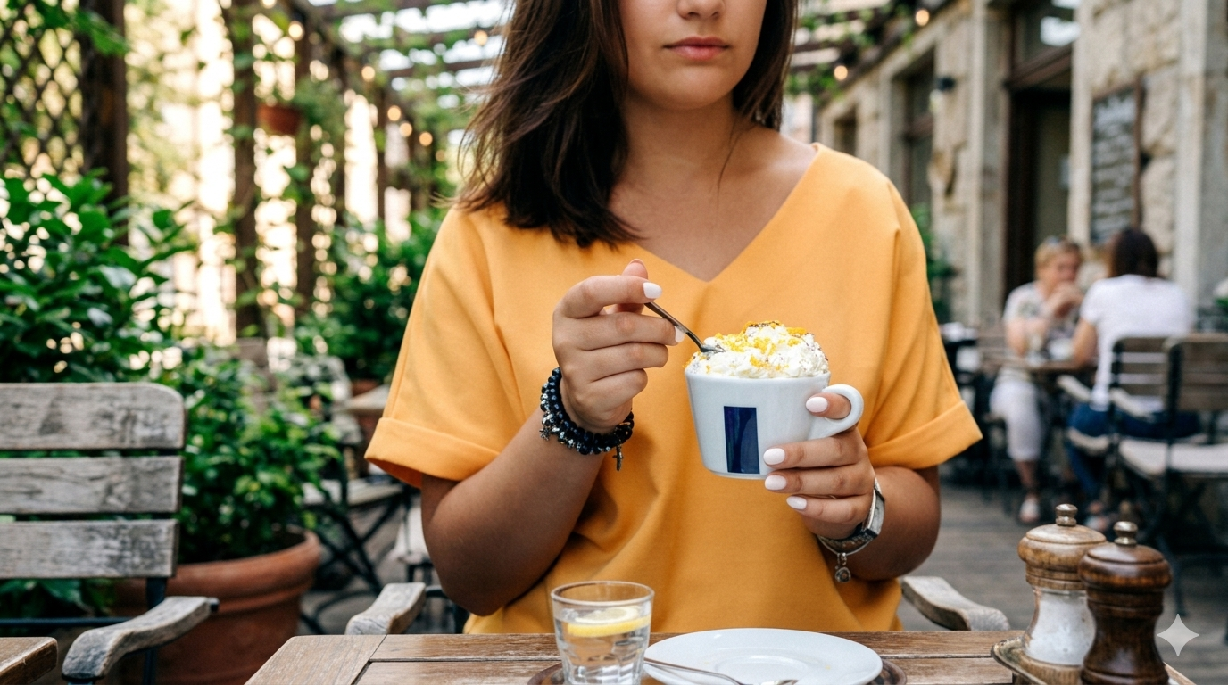 déguster mug cake au chocolat blanc