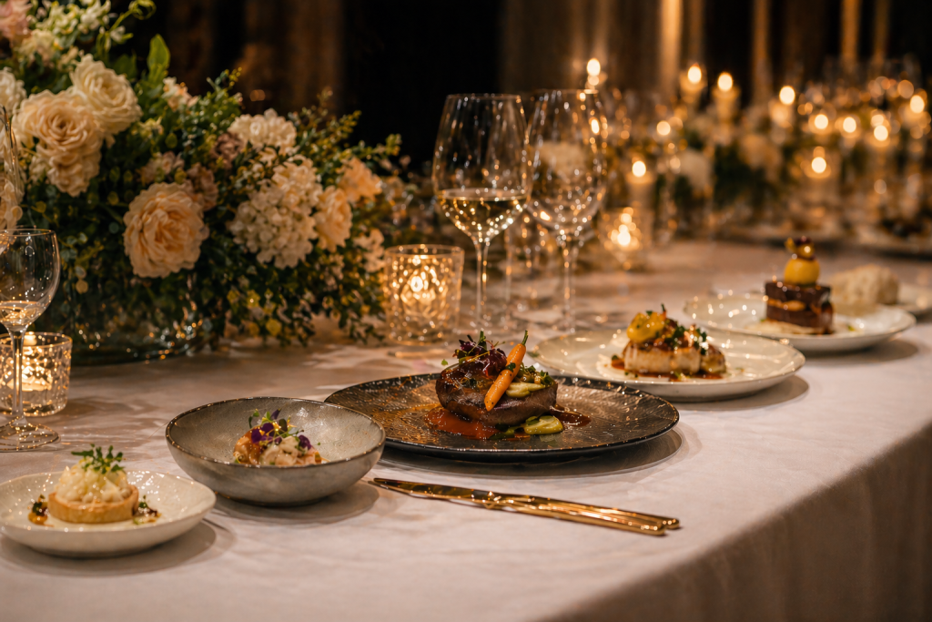 réussir un menu d'exception lors d'un évenement haut de gamme à Paris