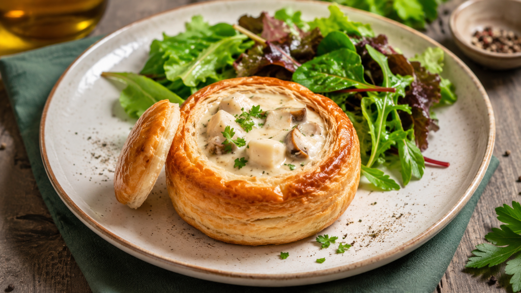 bouchée à la reine au poisson