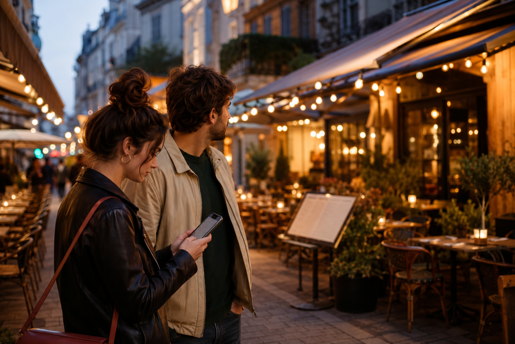 choix d'un bon restaurant