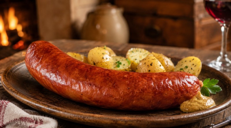 la saucisse de Montbéliard