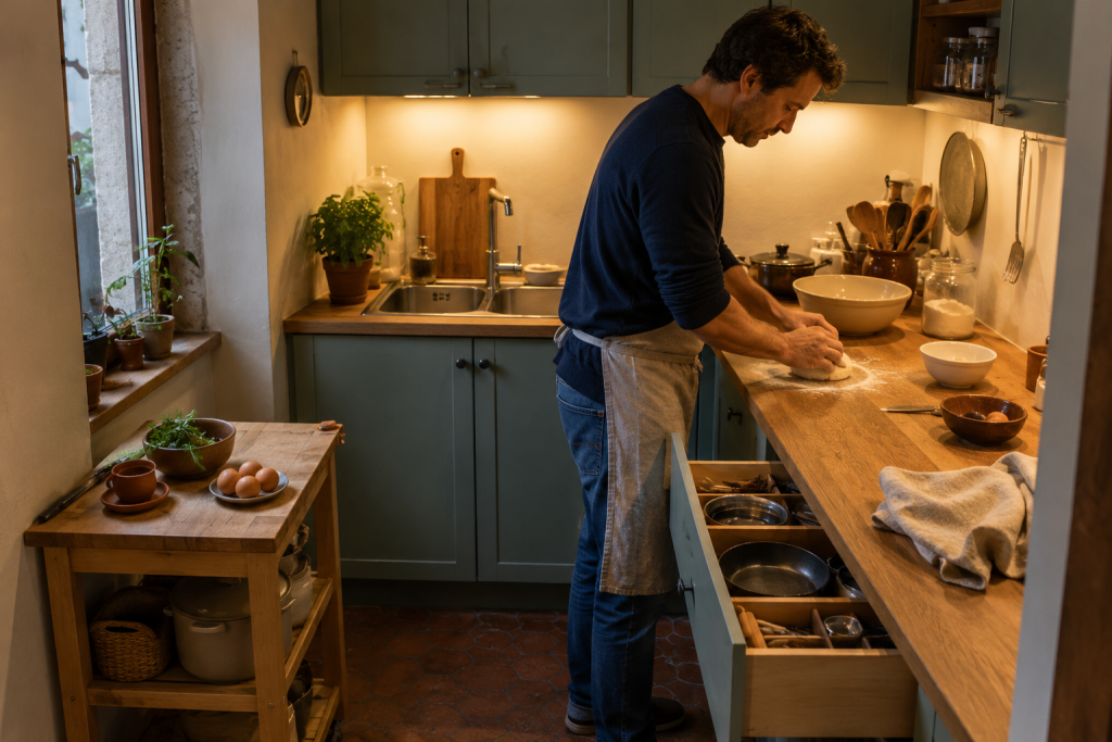 aménagement d'une petite cuisine