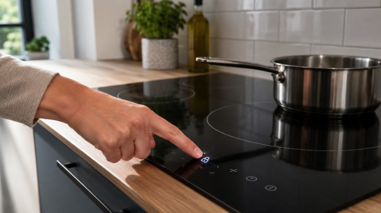 enlever la sécurité d’une plaque à induction