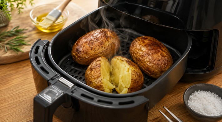 Pomme de terre entière au Airfryer
